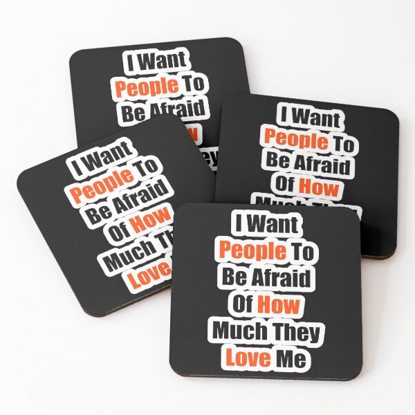 Item preview, I Want People To Be Afraid Of How Much They Love Me designed and sold by sasijaya.