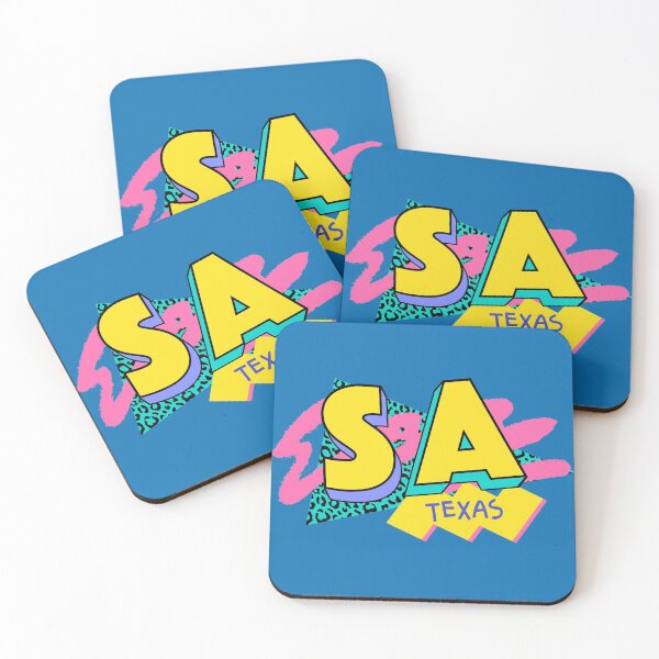 Item preview, San Antonio, Texas Retro 90s Logo designed and sold by SLAG-Creative.