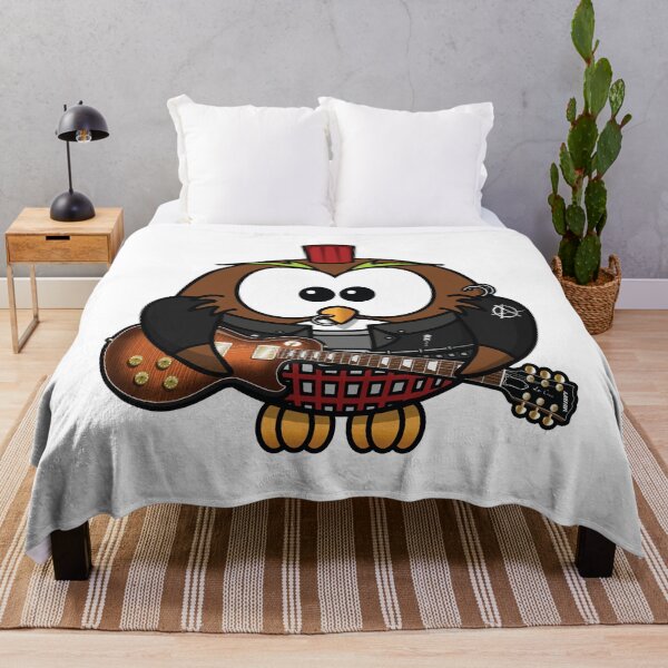 Item preview, Owl Playing Guitar-Funny designed and sold by iTrending.