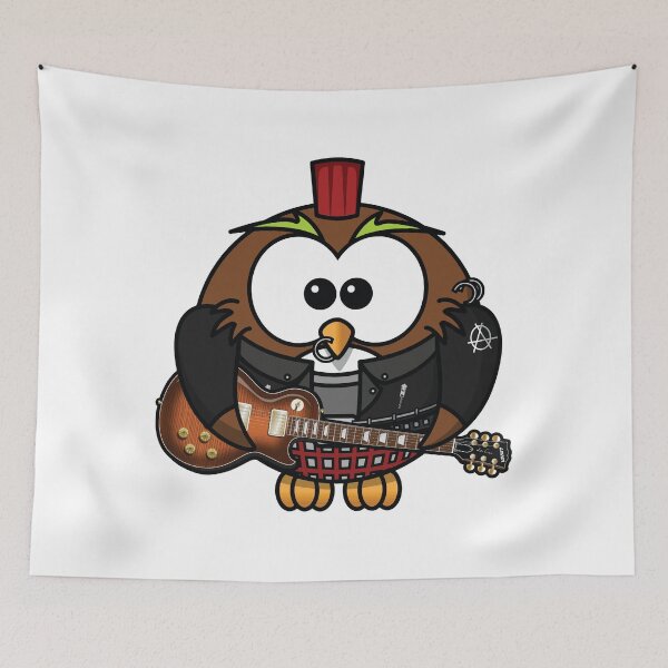 Item preview, Owl Playing Guitar-Funny designed and sold by iTrending.
