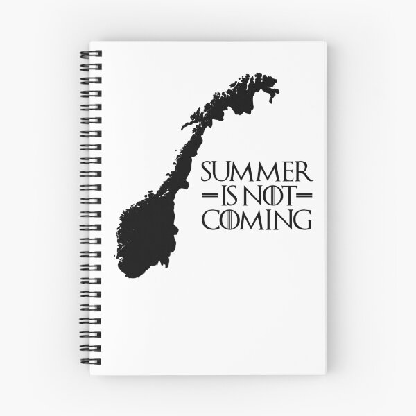 Item preview, Summer is NOT coming - norway(black text) designed and sold by Herbert Shin.