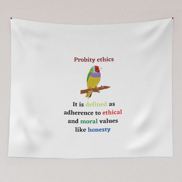 Item preview, Probity Ethics designed and sold by SKYSHOP007.