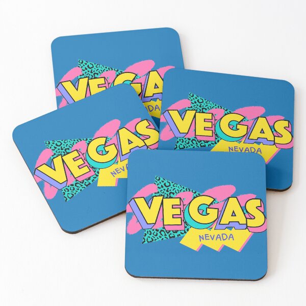 Item preview, Logotipo retro de los 90 de Las Vegas, Nevada designed and sold by SLAG-Creative.