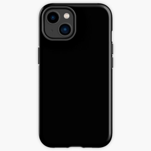 Plain Black Solid Black iPhone 13 Case