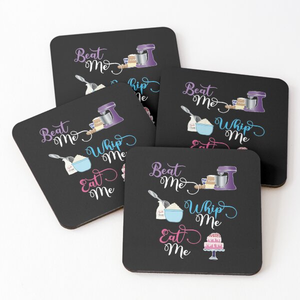 Item preview, Wicked Witty Bakers Pun Beat Me, Whip Me, Eat me designed and sold by Karen McFarland.