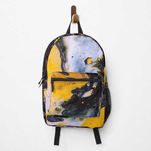 Item preview, Yellow Black White Marble Art designed and sold by BEyourself be.