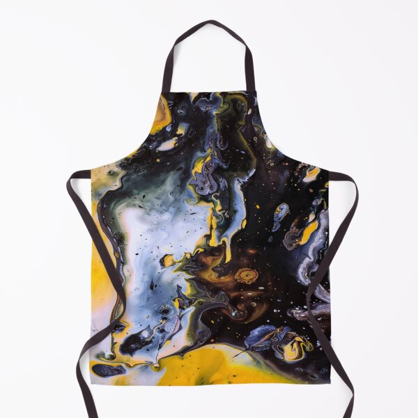 Item preview, Yellow Black White Marble Art designed and sold by BEyourself be.