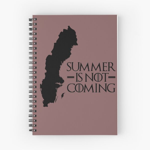 Item preview, Summer is NOT coming - sweden(black text) designed and sold by Herbert Shin.
