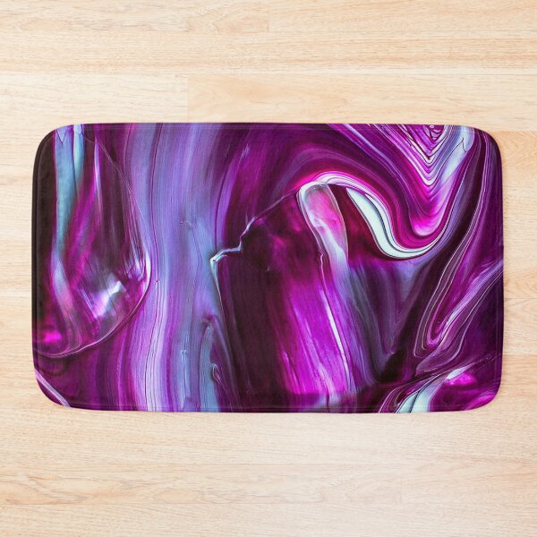 Item preview, Purple White Blue Marble Art designed and sold by BEyourself be.