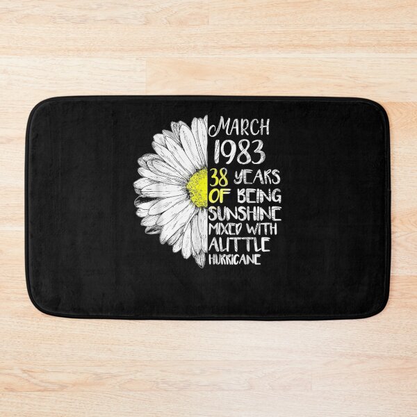 Item preview, March Girl 1983 38 Years Old 38th Birthday Gift designed and sold by servantdep.