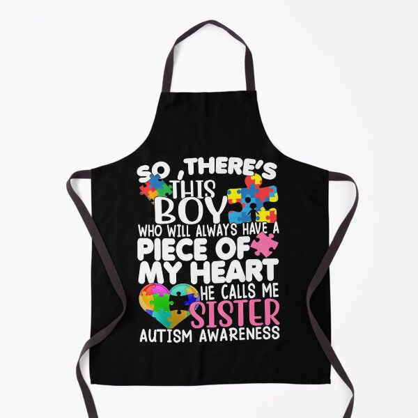 Item preview, There's This Boy He Calls Me Sister Shirt Autism Awareness Shirt designed and sold by jvtee.