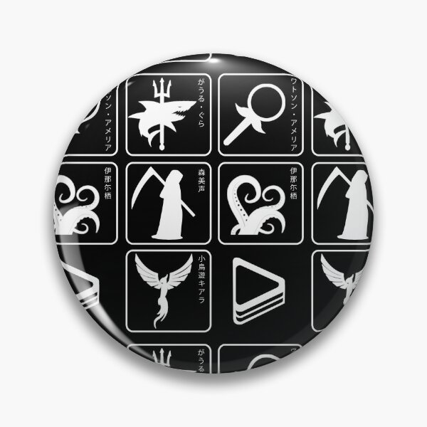 Artikelvorschau, Hololive EN Holomyth Symbole entworfen und verkauft von UDTee.