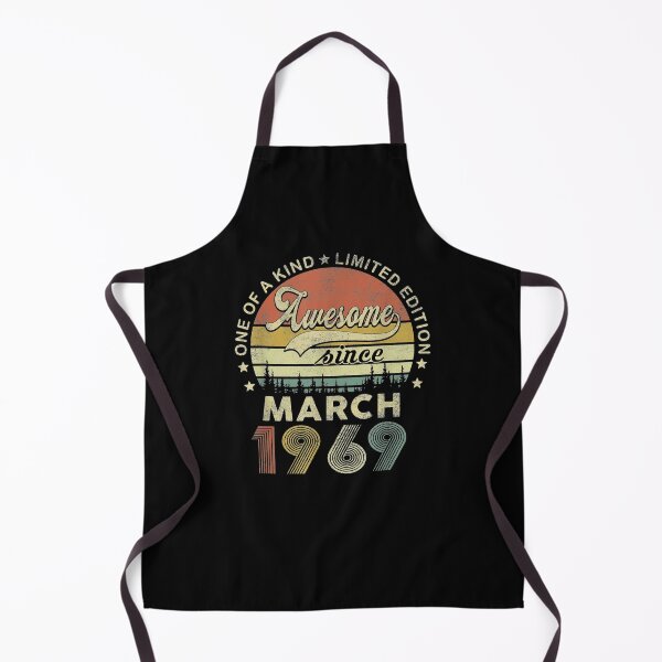 Item preview, Vintage March 1969 Retro 52 Year Old 52nd Birthday Idea  designed and sold by servantdep.