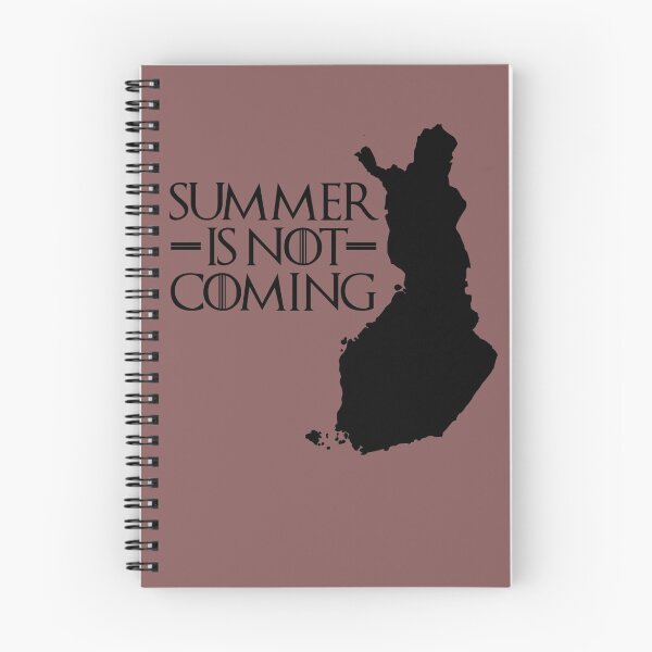 Item preview, Summer is NOT coming - finland(black text) designed and sold by Herbert Shin.