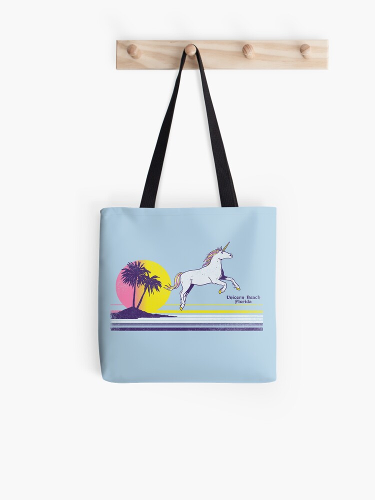 unicorn beach bag