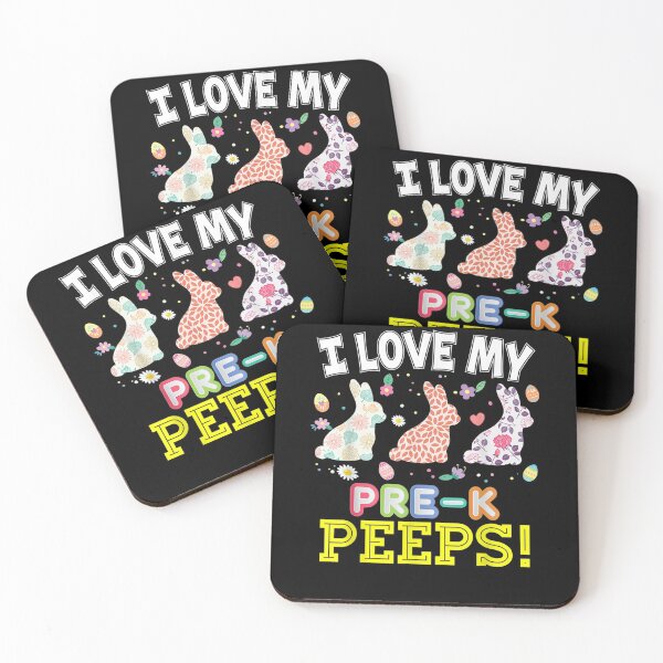 Item preview, I Love My Pre K Peeps Teacher Easter Bunnies Cute Egg Hunt  designed and sold by servantdep.