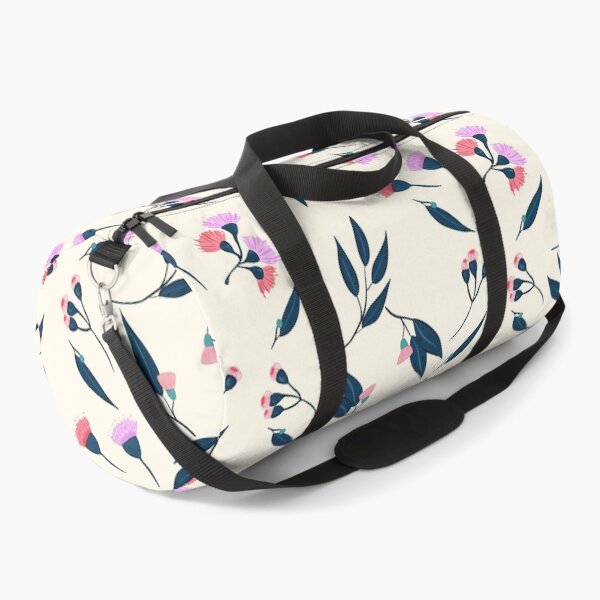 Item preview, Pink And Purple Flowers Pattern - off white designed and sold by Sajuade.