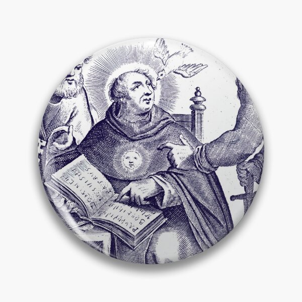 Item preview, St. Thomas Aquinas with St. Peter and St. Paul designed and sold by neteor.