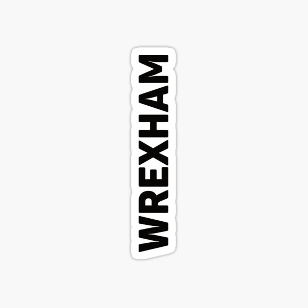 Wrexham Stickers | Redbubble