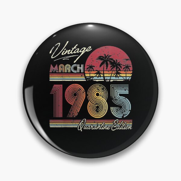 Item preview, Vintage 36th Birthday March 1985 36 Year Quarantine Birthday  designed and sold by servantdep.