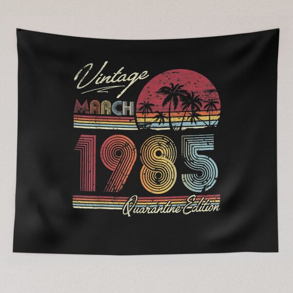 Item preview, Vintage 36th Birthday March 1985 36 Year Quarantine Birthday  designed and sold by servantdep.