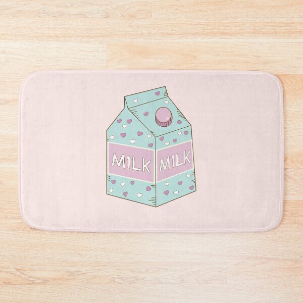 Item preview, Cute Pink & Baby Blue Carton Milk designed and sold by GrimButterfly.