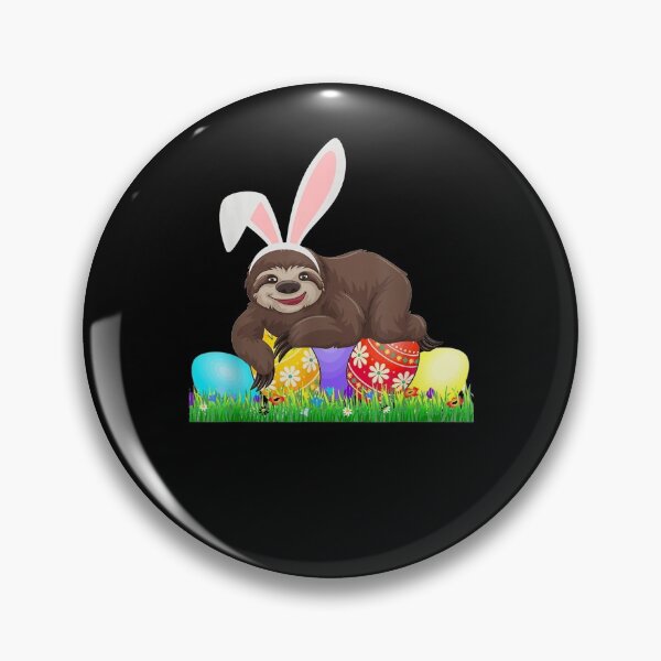 Item preview, Funny Easter Sloth Bunny Easter Day Sloth Hunting Eggs  designed and sold by servantdep.