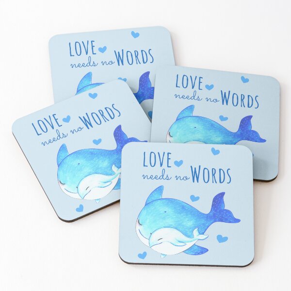 Item preview, Love needs no words designed and sold by Nyanko-Sempai.