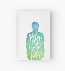 Peter Pan (watercolor); Hardcover Journal