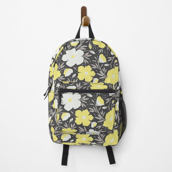 Item preview, Floral pattern in grey and yellow colors 2 designed and sold by lents.