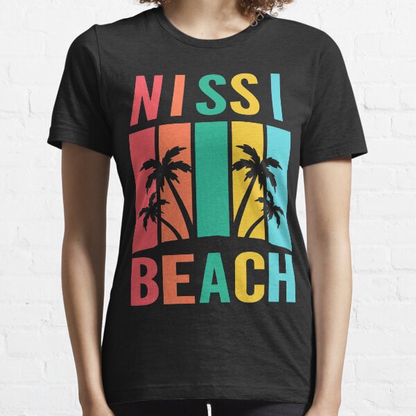 Nissi Beach Colourful Letters Essential T-Shirt