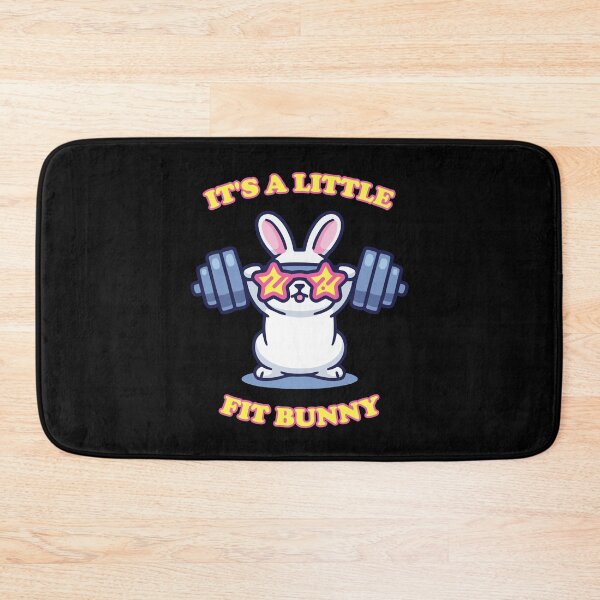 Item preview, It's A Little Fit Bunny designed and sold by el-em-cee.