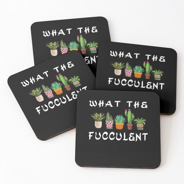 Item preview, What The Fucculent Gardening Succulents Cactus Plants  designed and sold by servantdep.