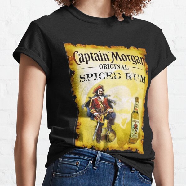 Captain Morgan Women_s à manches longues T-shirt classique