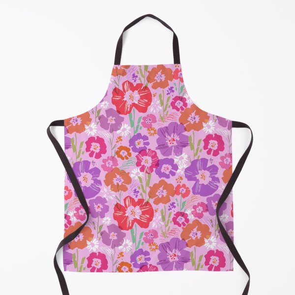 Item preview, Poppies on a lilac background designed and sold by Irina Ivanova.