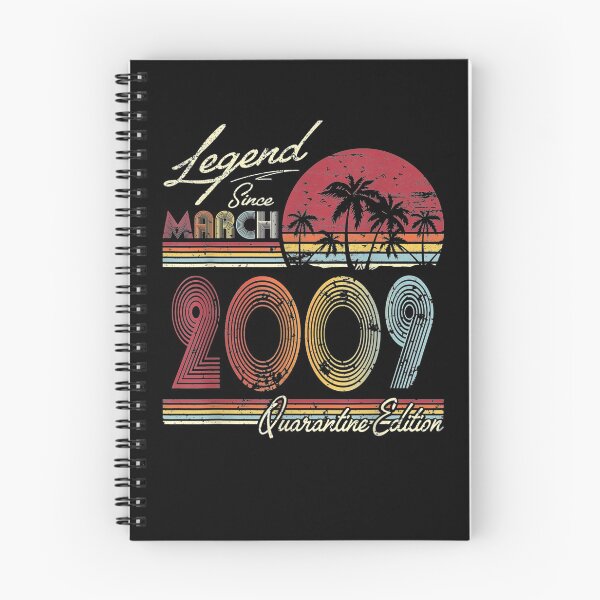 Item preview, Legend Since March 2009 12 Years 12th Quarantine Birthday  designed and sold by servantdep.
