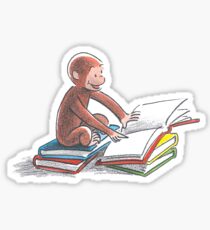 Neugierig Sticker