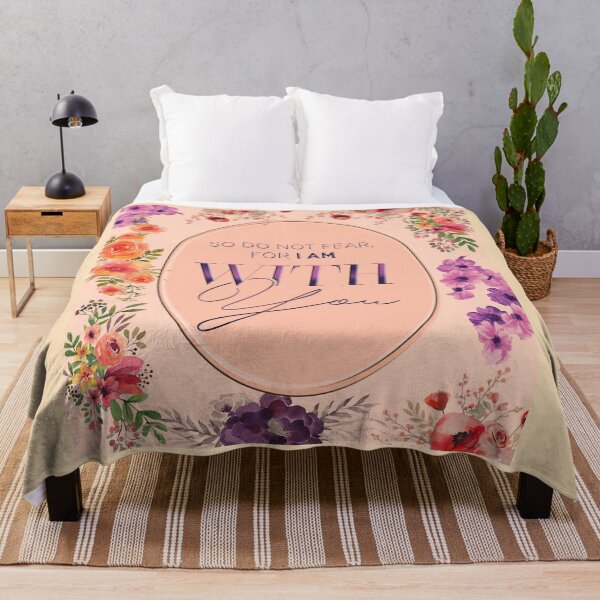 Item preview,  Isaiah 41:10  (flowers) designed and sold by josephfanous.