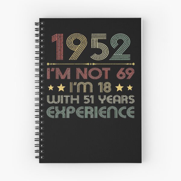 Item preview, I'm not 69, i'm 18 with 51 years experience vintage 1952 designed and sold by mharlan0ue.