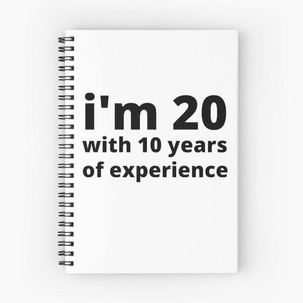 Item preview, I'm 20 with 10 years of experience designed and sold by stjin.