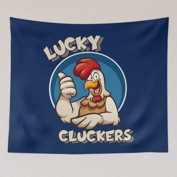 Item preview, Lucky Cluckers Chicken designed and sold by HappySchnapper.