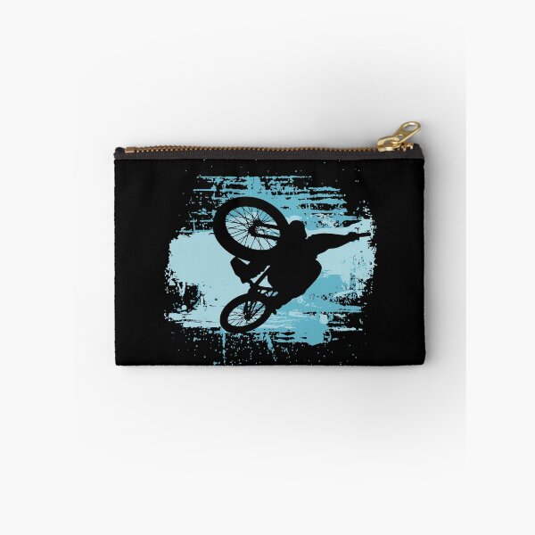 Item preview, Mountain bike cyclist MTB jump blue designed and sold by Denis Rösler.