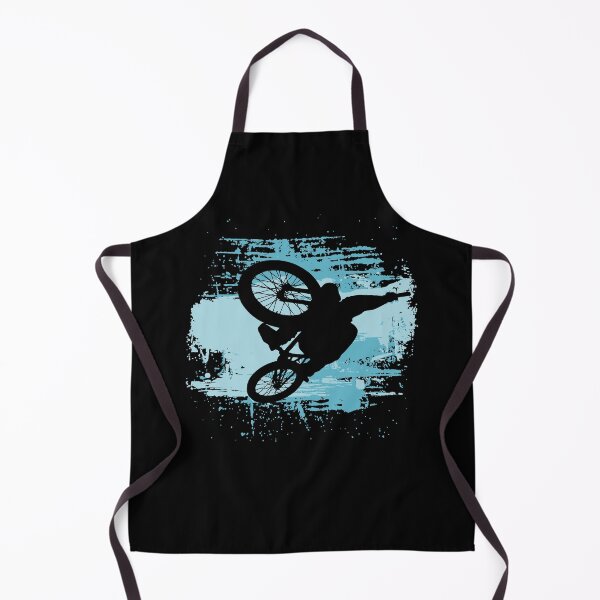 Item preview, Mountain bike cyclist MTB jump blue designed and sold by Denis Rösler.