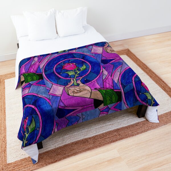 blue rose Comforter