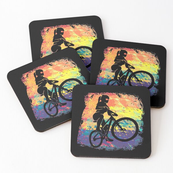 Item preview, Mountain bike cyclist woman with MTB designed and sold by Denis Rösler.
