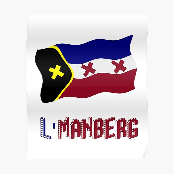 Lmanburg Flag Manburg Posters | Redbubble