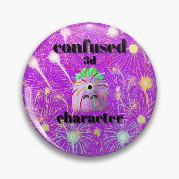 Item preview, Confused 3d Character designed and sold by passiveink.