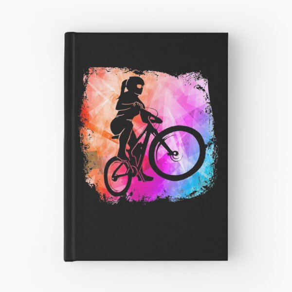 Item preview, Mountain biker cool colors girl bike designed and sold by Denis Rösler.