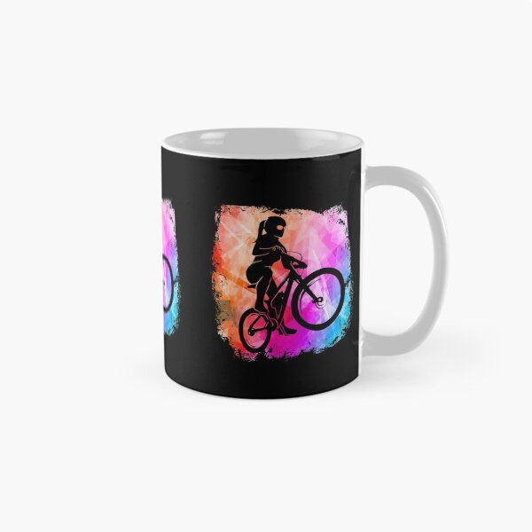 Item preview, Mountain biker cool colors girl bike designed and sold by Denis Rösler.