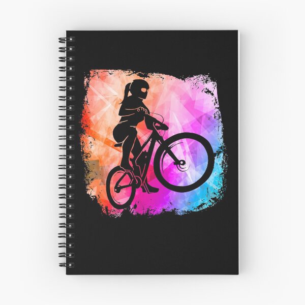 Item preview, Mountain biker cool colors girl bike designed and sold by Denis Rösler.